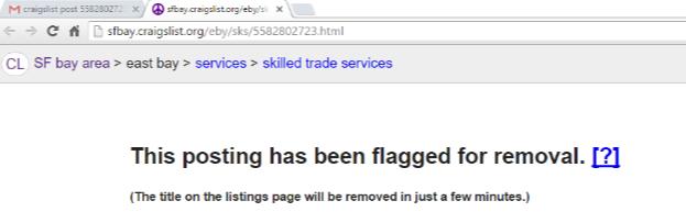 craigslist-posting-flagged-for-removal